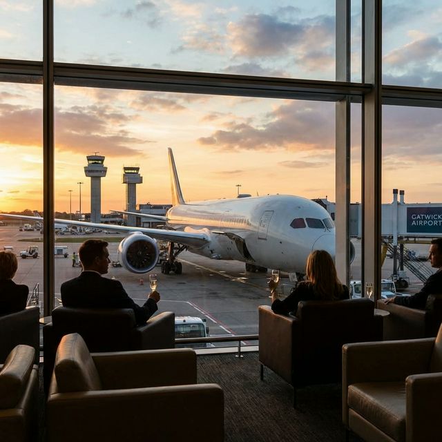 Executive private transfer to London Gatwick Airport LGW